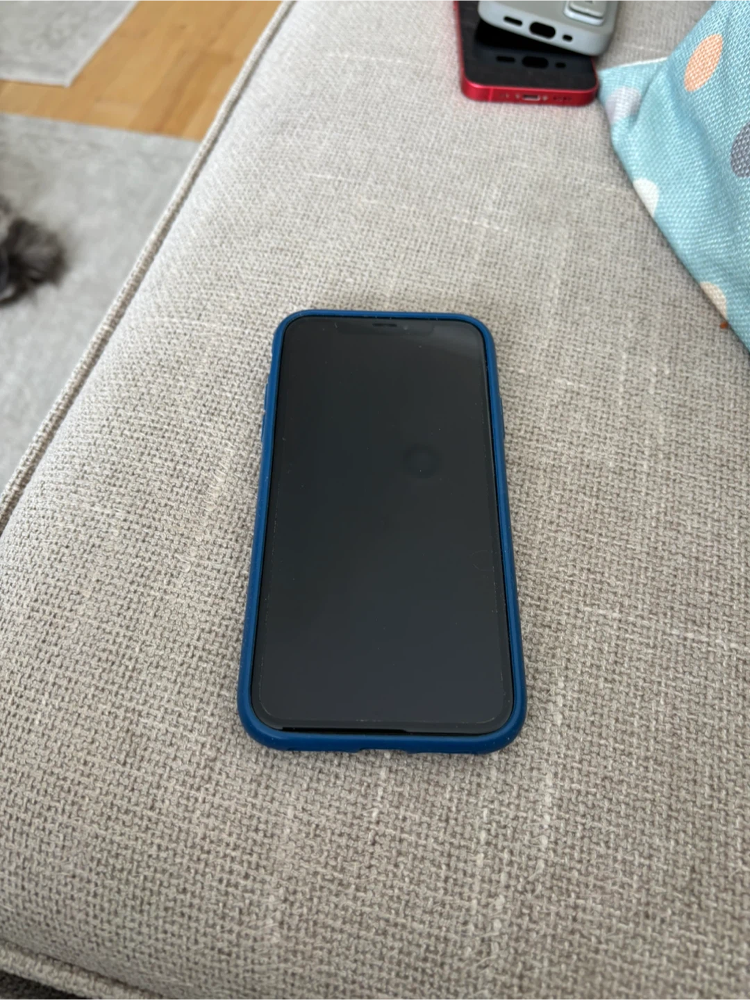 iPhone XR Blue with Case - photo 4
