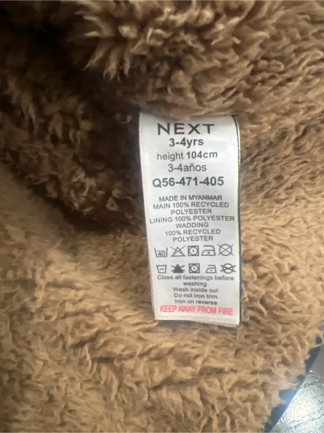 NEXT Puffer Jacket, Size 3-4 yrs - photo 3