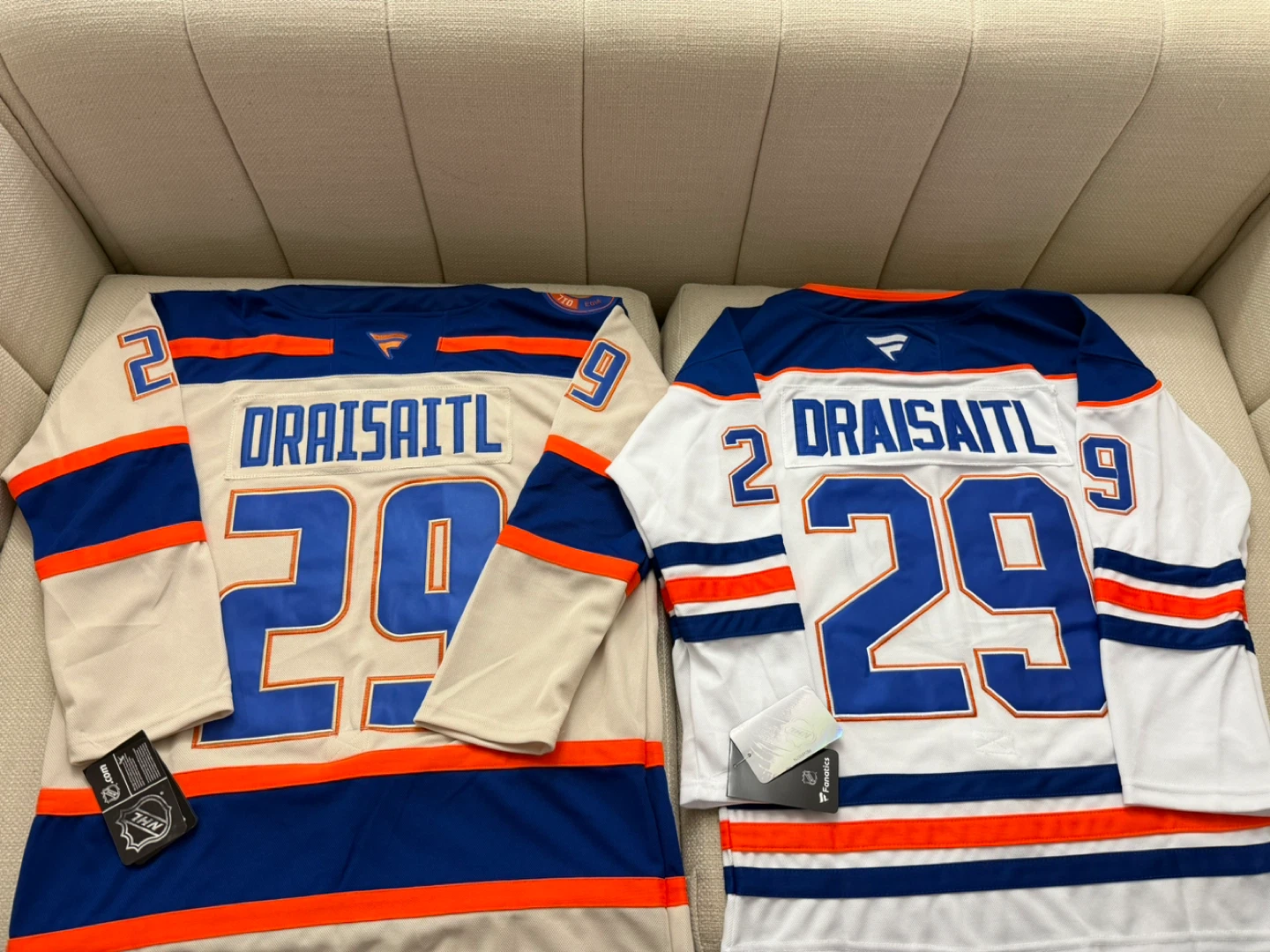 Leon Draisaitl New Oilers Hockey Jersey