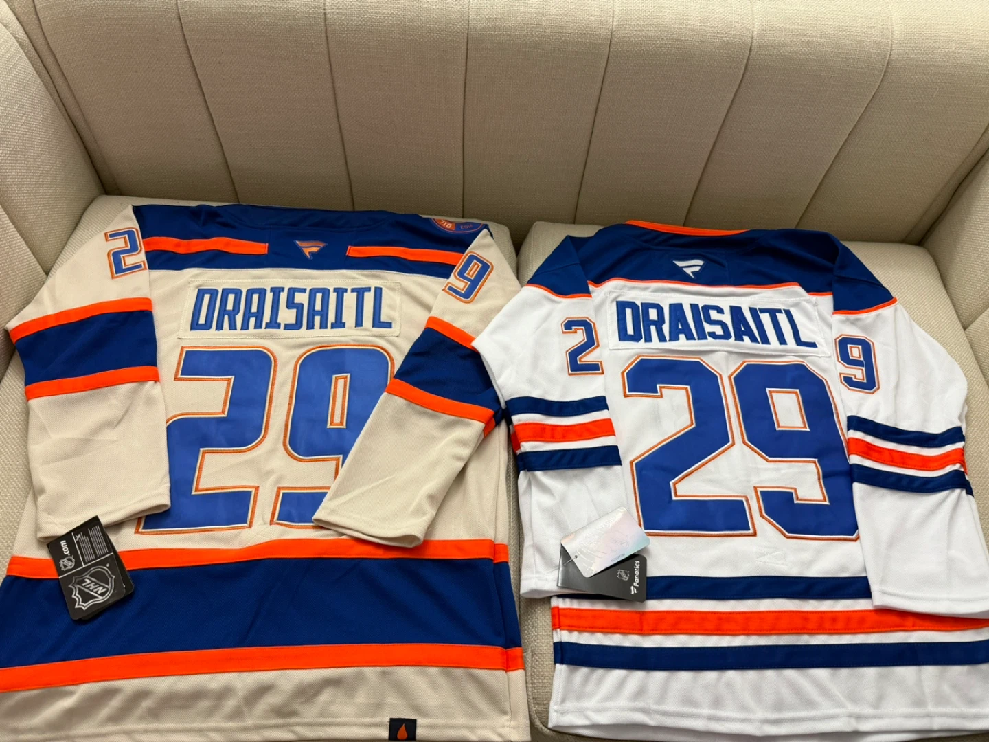 Leon Draisaitl New Oilers Hockey Jersey - photo 2
