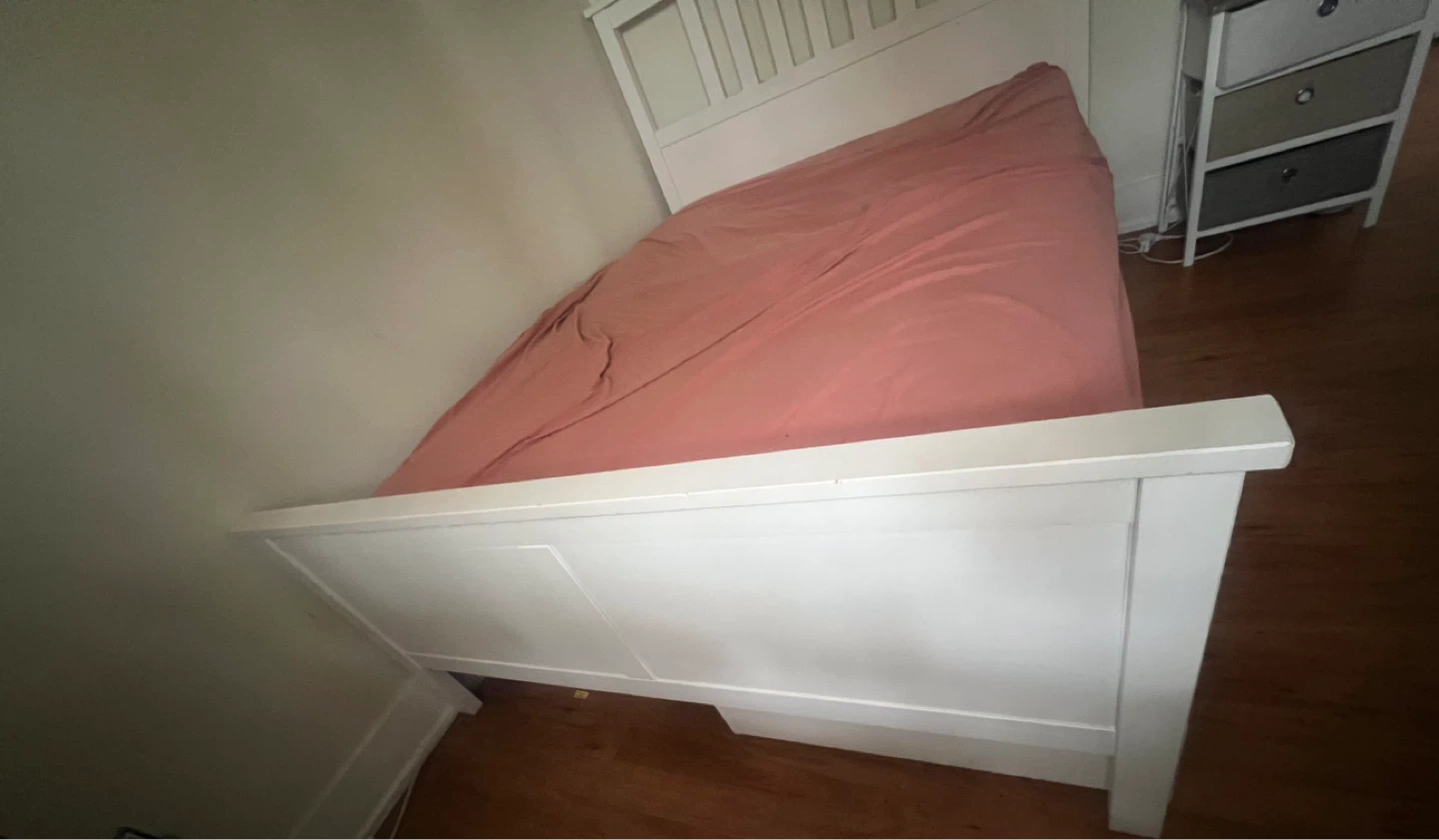 IKEA HEMNES Full Bed Frame + Drawers – $130 - photo 2