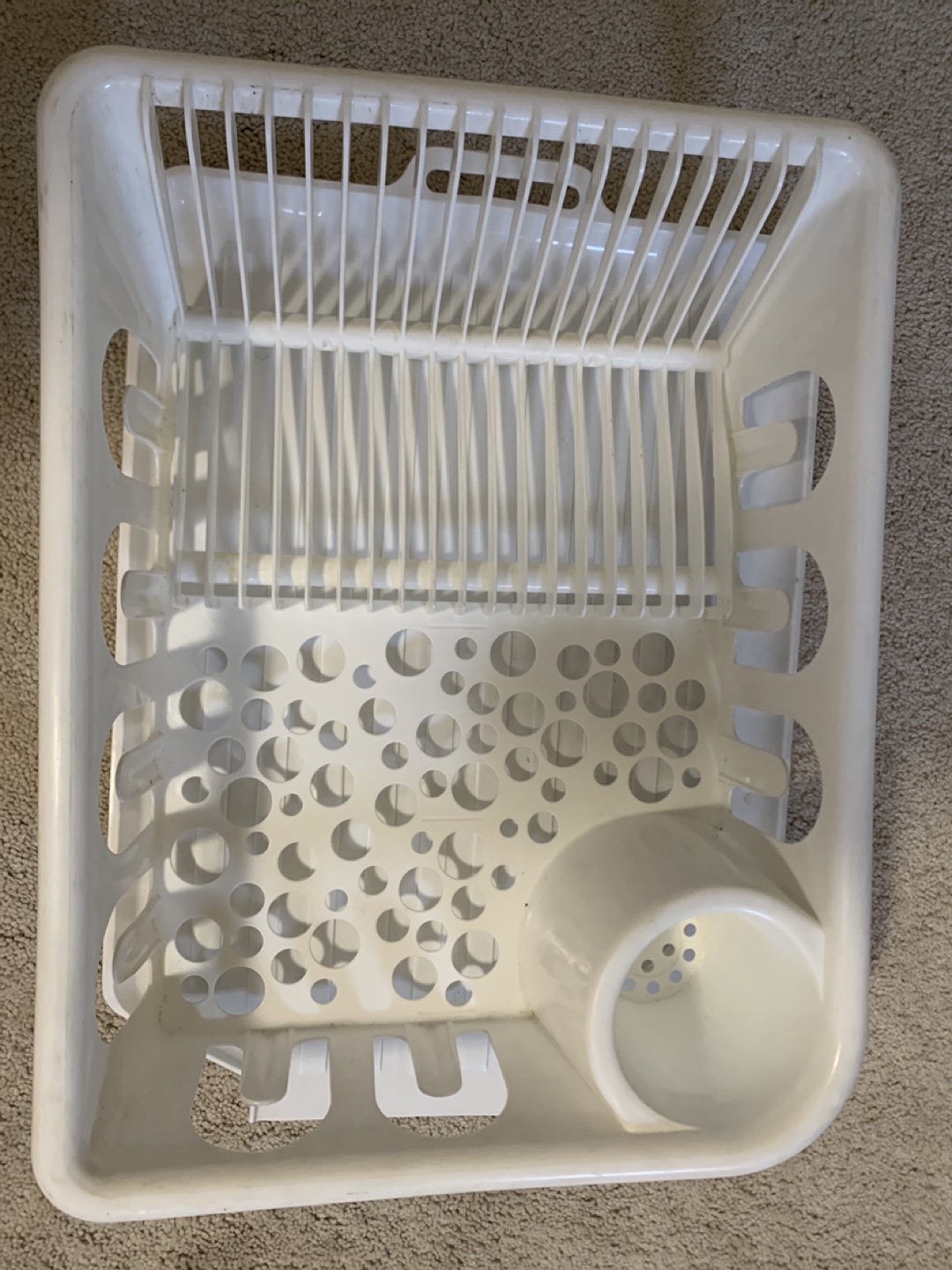 IKEA White Dish Rack with draining tray🥕