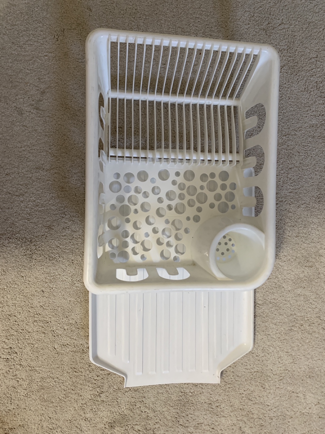 IKEA White Dish Rack with draining tray🥕 - photo 2