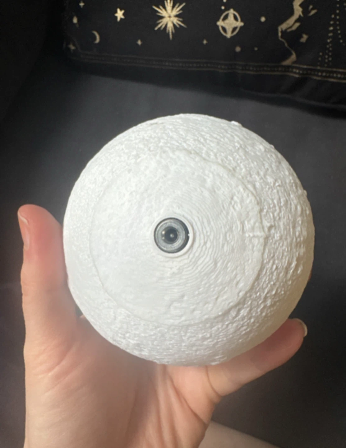 Moon Lamp with Wooden Stand - photo 4