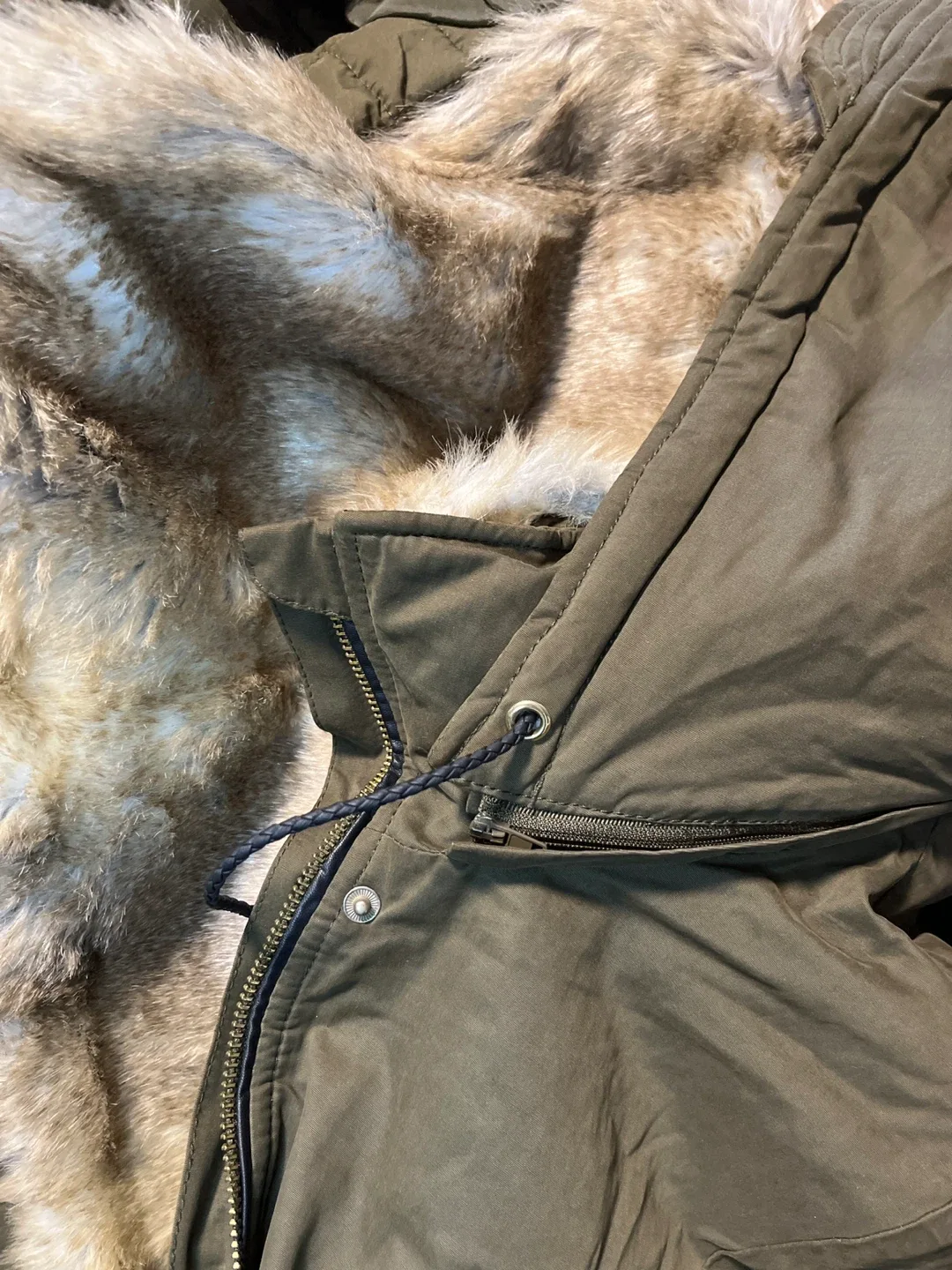 Zara Trafaluc Outerwear Collection Coat-M image indicator(6)