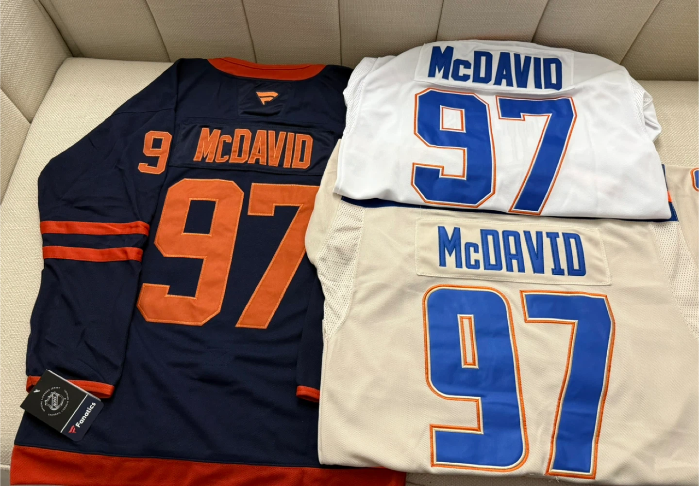 Connor McDavid #97 New Oilers Hockey Jersey - photo 2