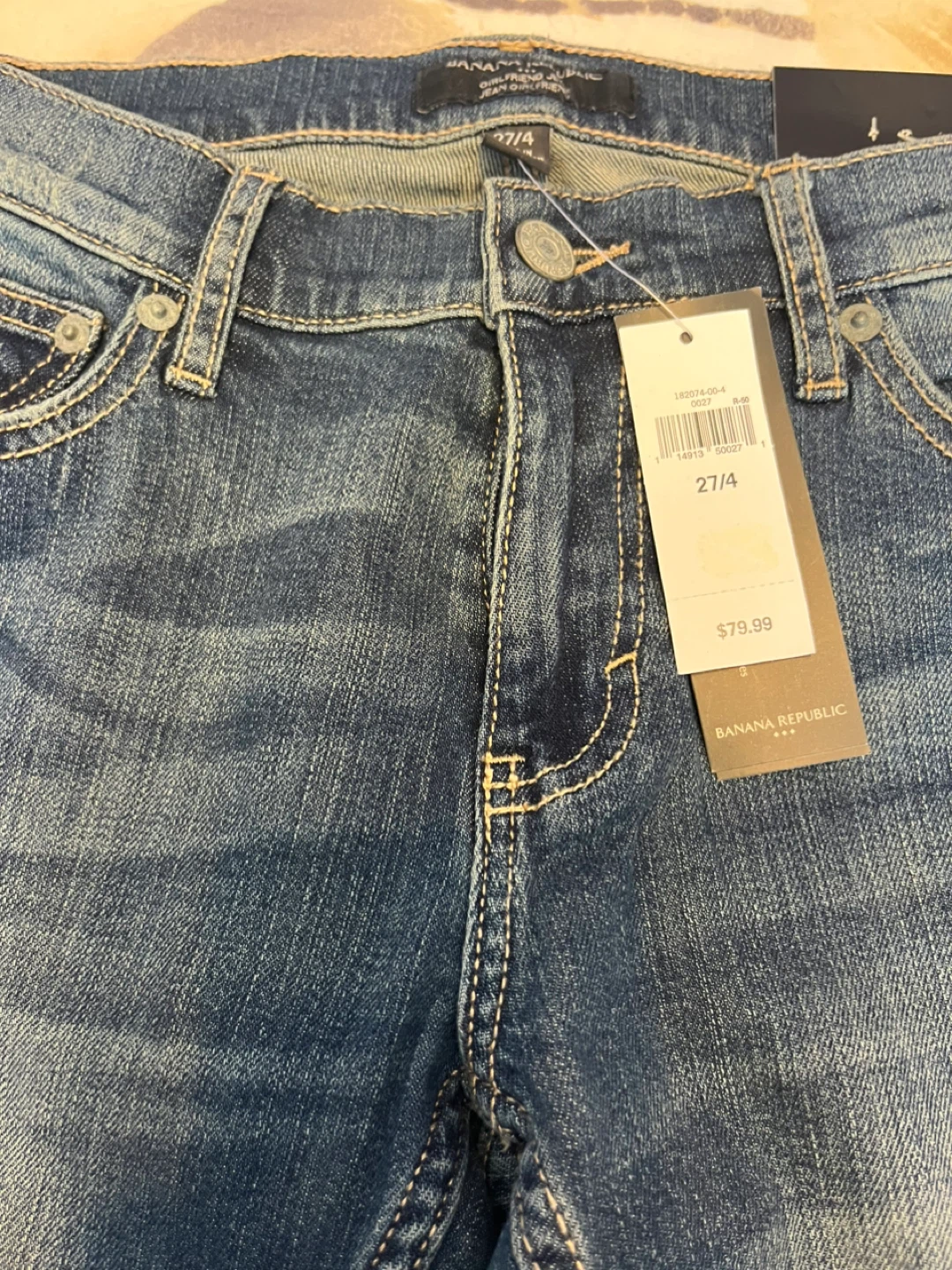 🥕Banana Republic Girlfriend Jeans - Size 27/4 - photo 4