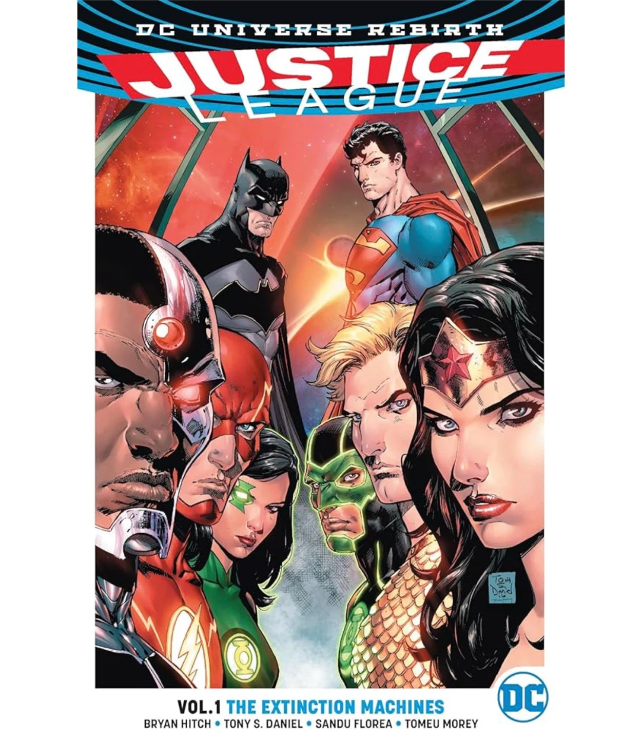 DC Universe Rebirth Justice League Vol 1 The Extinction Machines