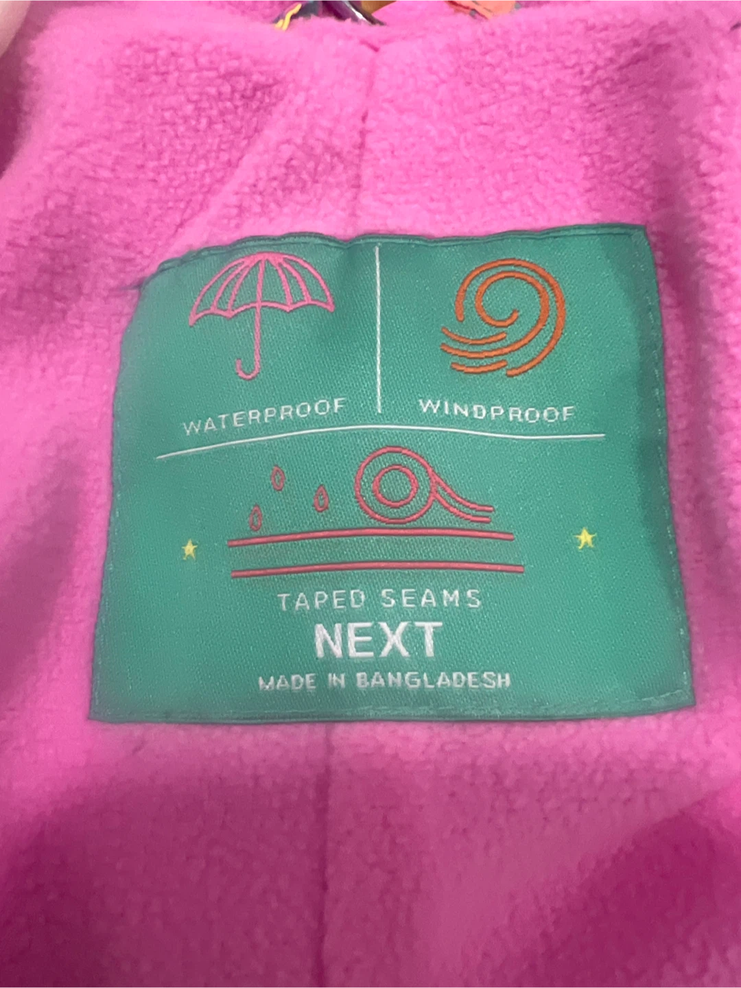 NEXT Kids Rain Suit 6-7 Years