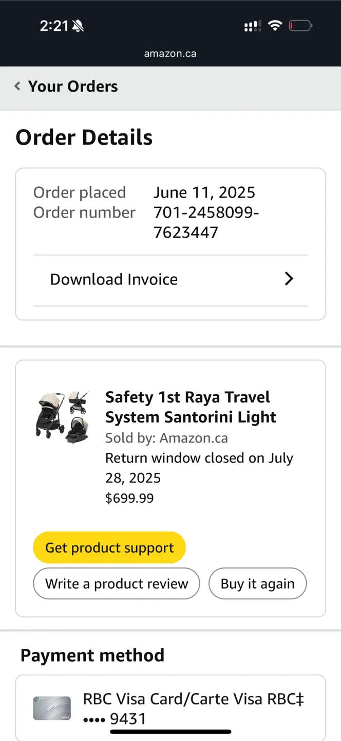 Safety 1st Raya Travel System Santorini Light image indicator(2)