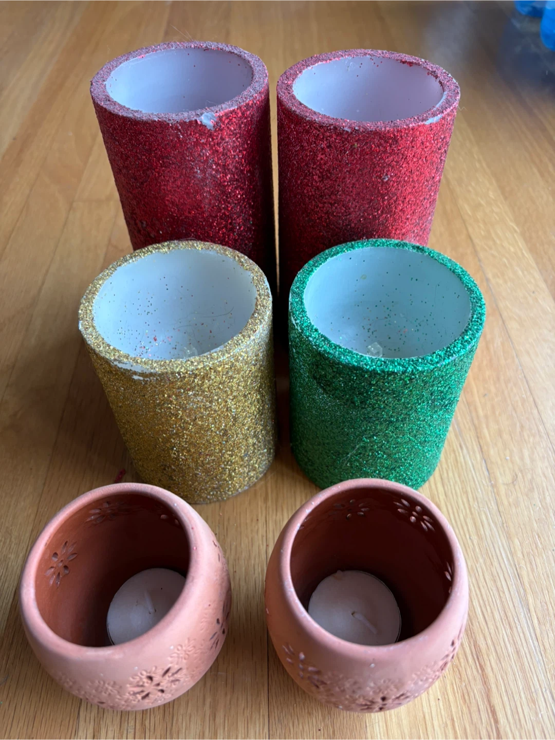 Candle Holders and Candles