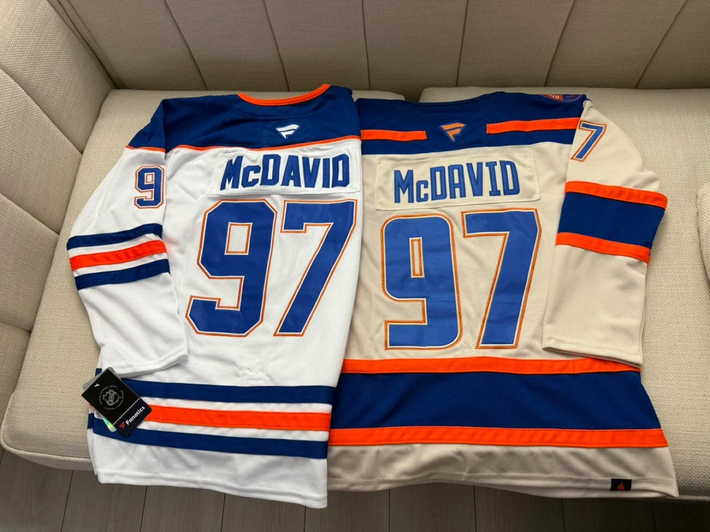 New Oilers Hockey Jersey Connor McDavid #97