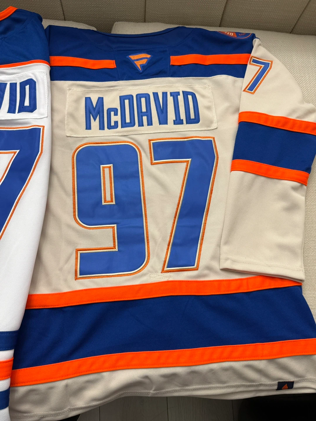 New Oilers Hockey Jersey Connor McDavid #97 - photo 2