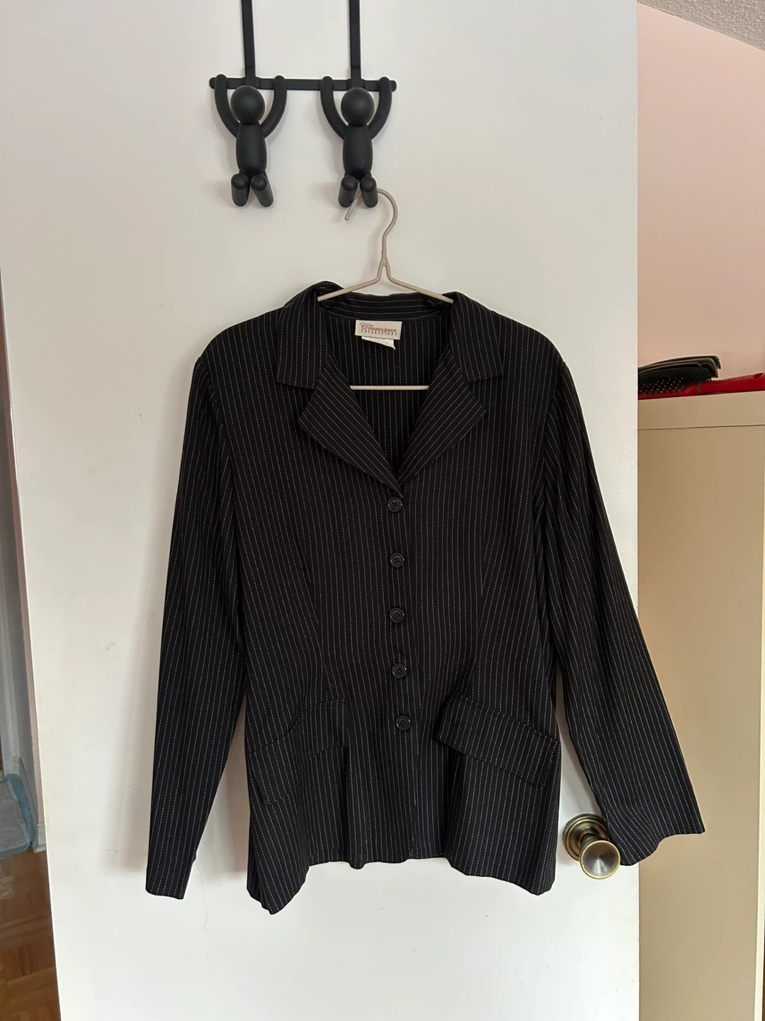 Vintage Pinstripe Blazer - Size 11/12