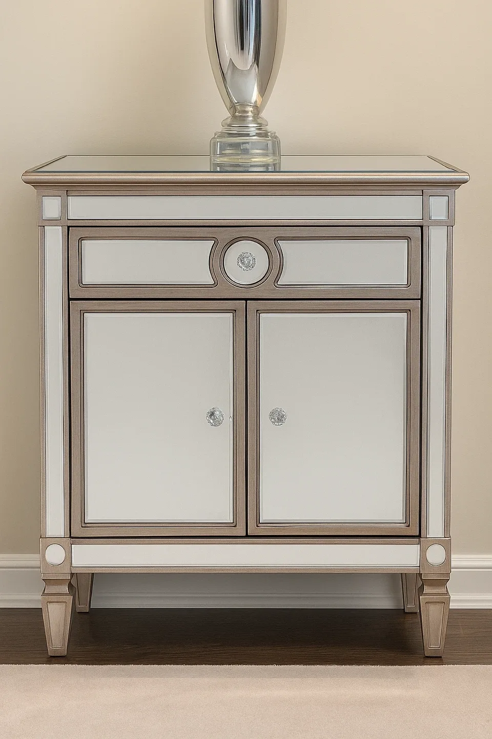 Mirrored Accent Cabinet image indicator(3)