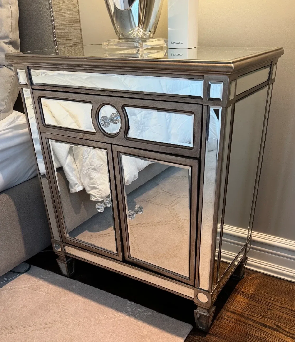 Mirrored Accent Cabinet image indicator(2)