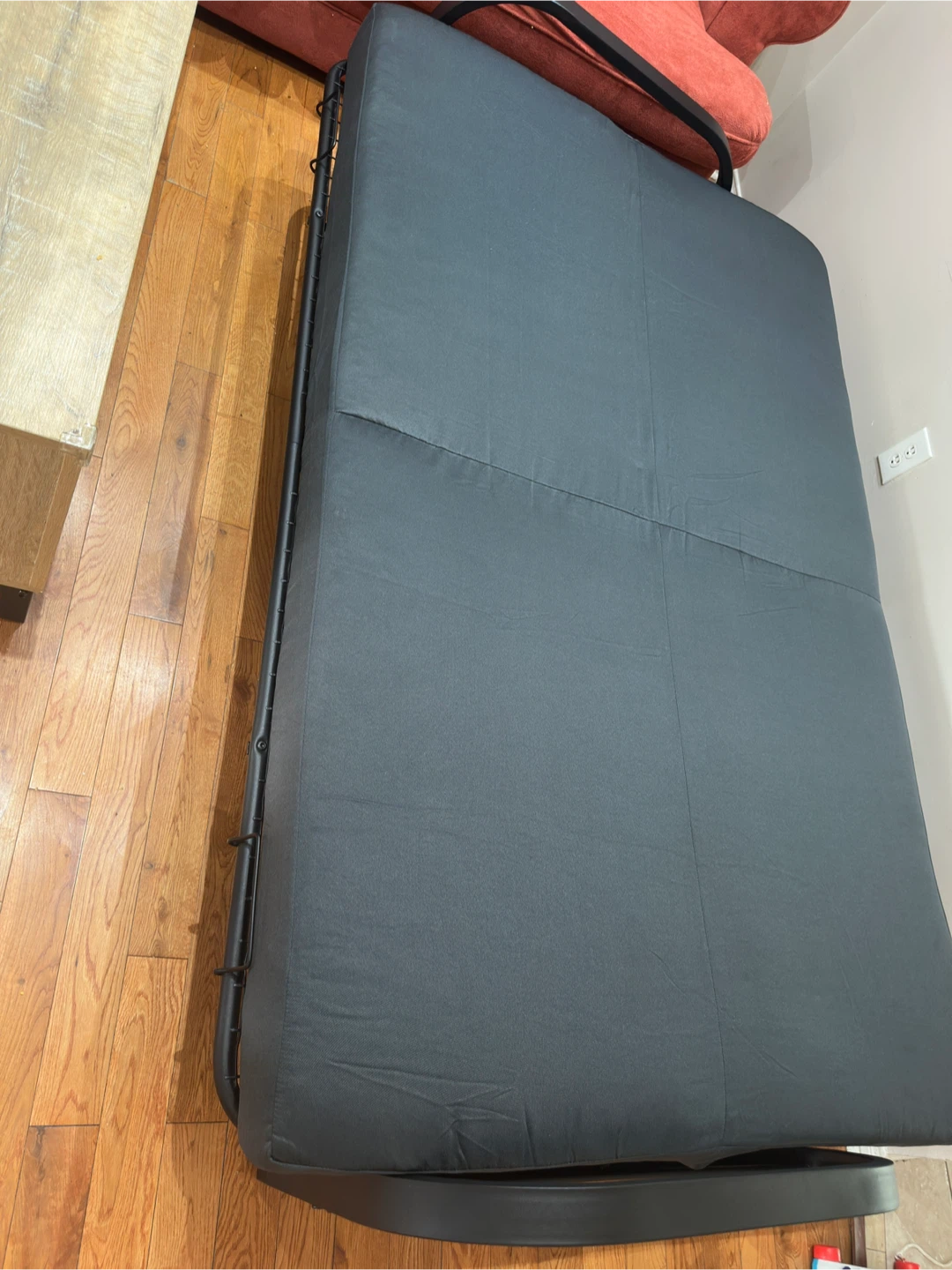 Grey double folding Sofa Bed - photo 5