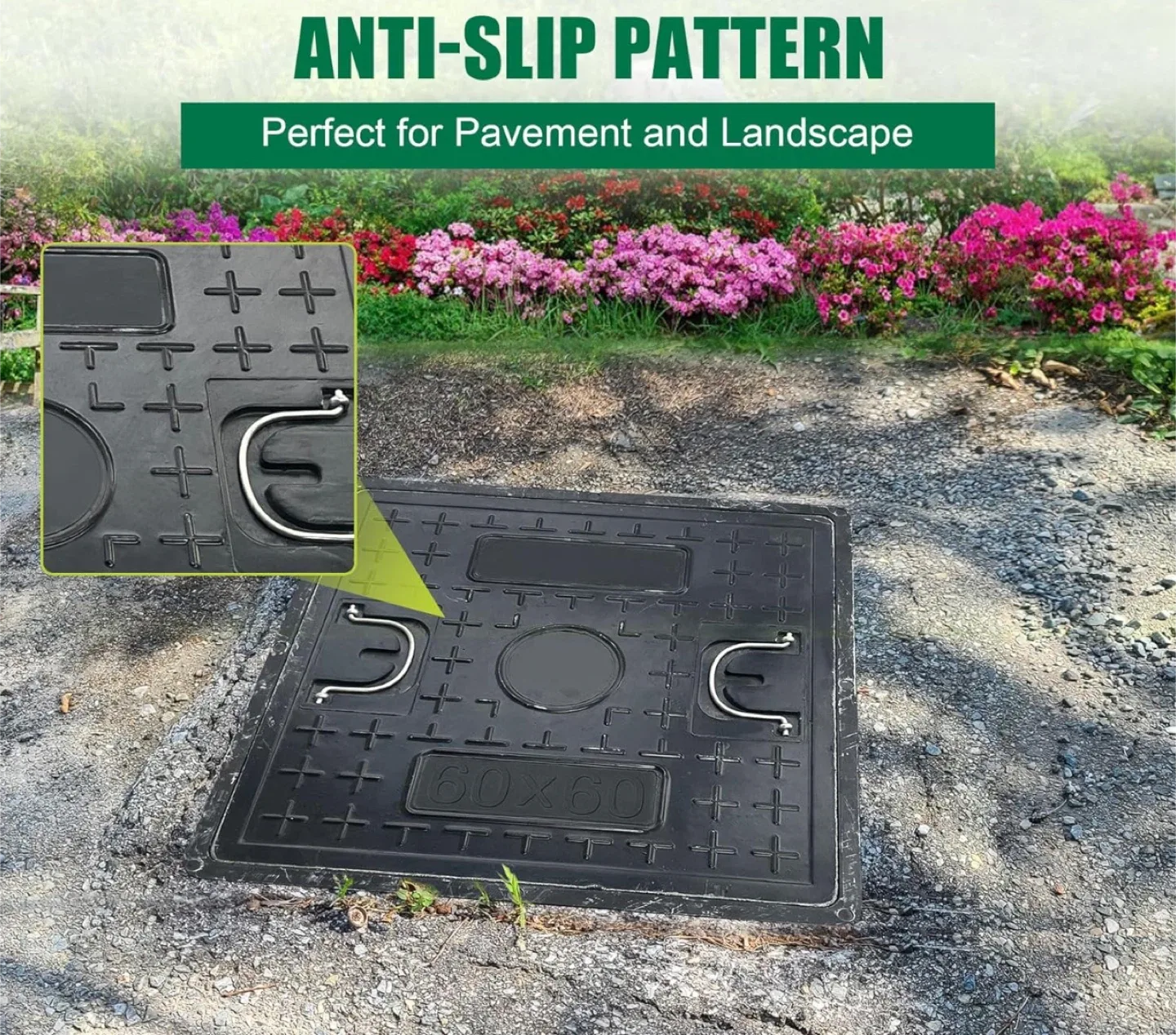 Natotela Solid Manhole Cover and Frame - BN image indicator(4)