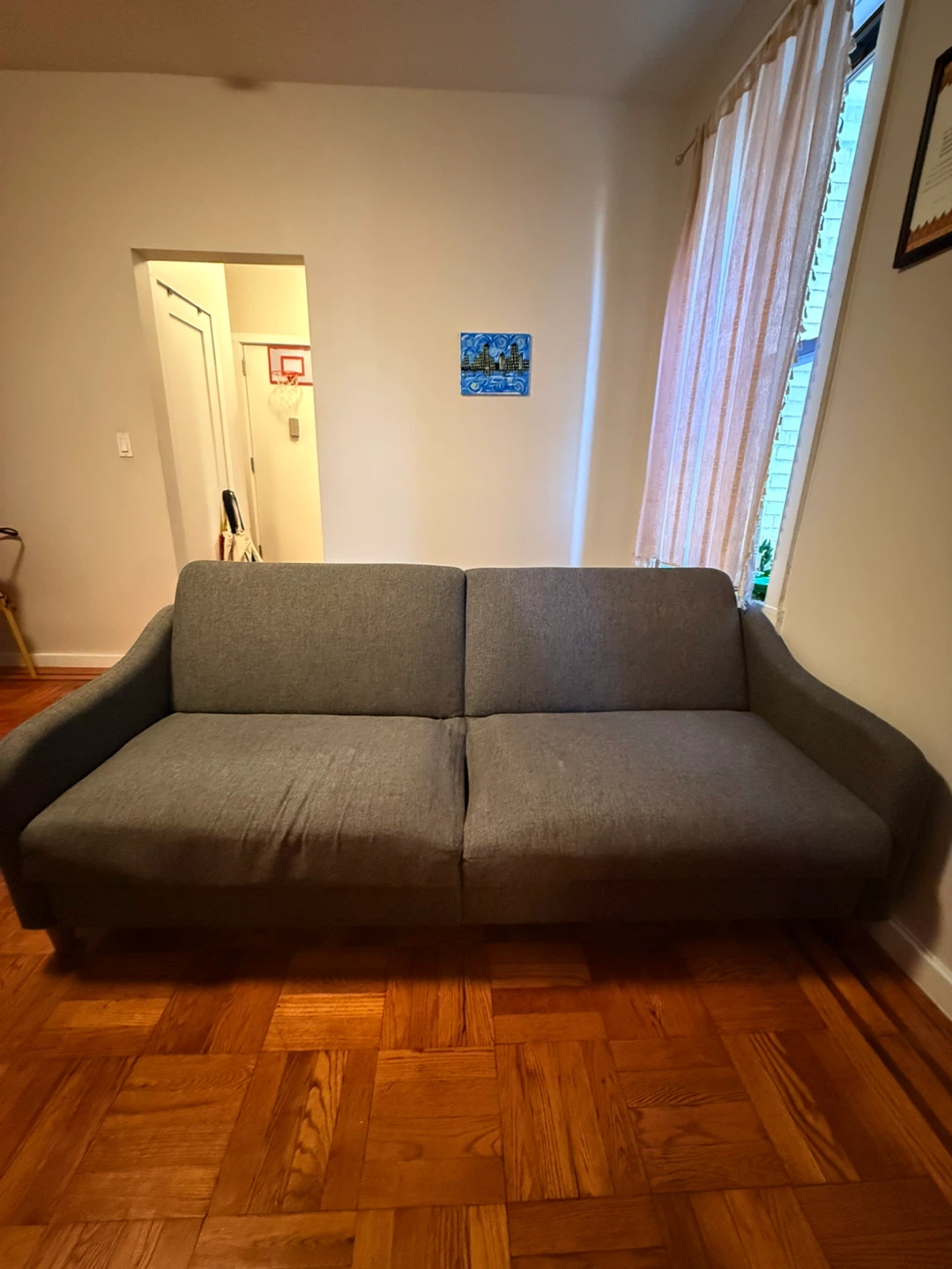 Gray Sofa Bed - photo 3
