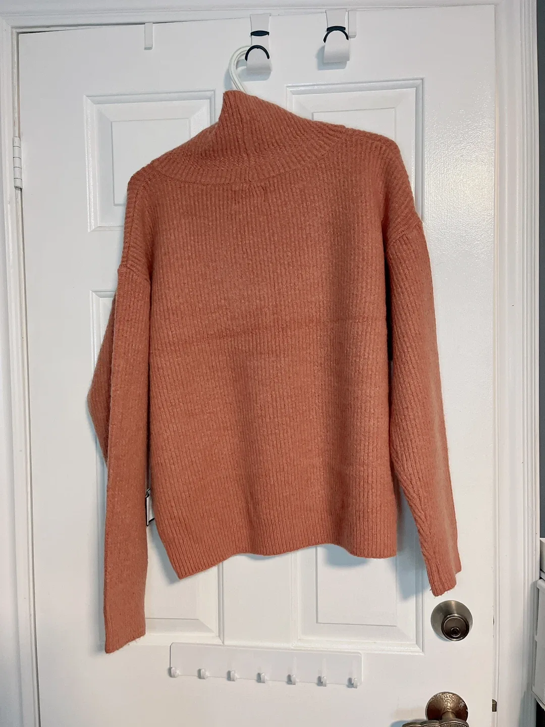 Heich Blade Salmon Pink Knit Sweater-M image indicator(3)