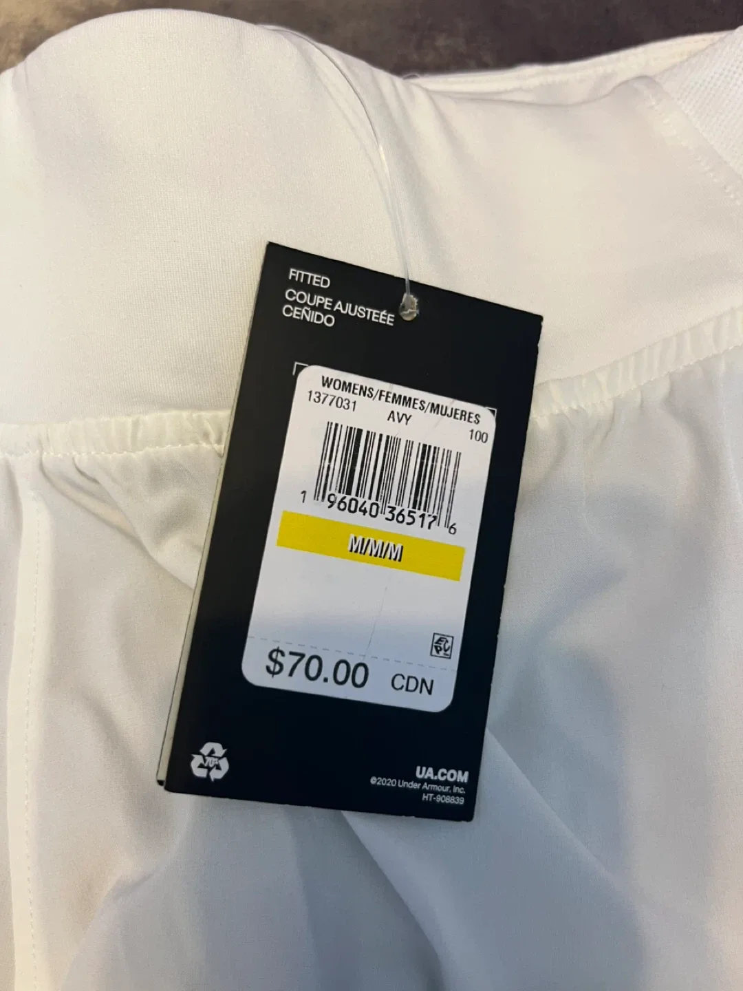 🥕Under Armour White Running Shorts image indicator(7)