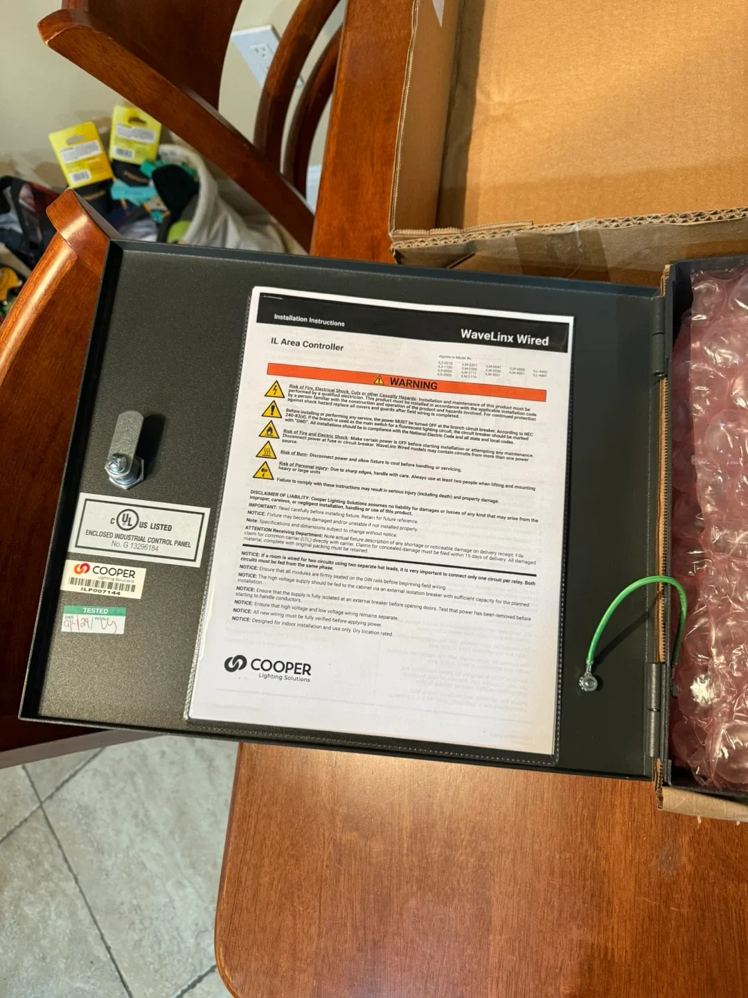 Cooper Lighting Control Panel image indicator(3)