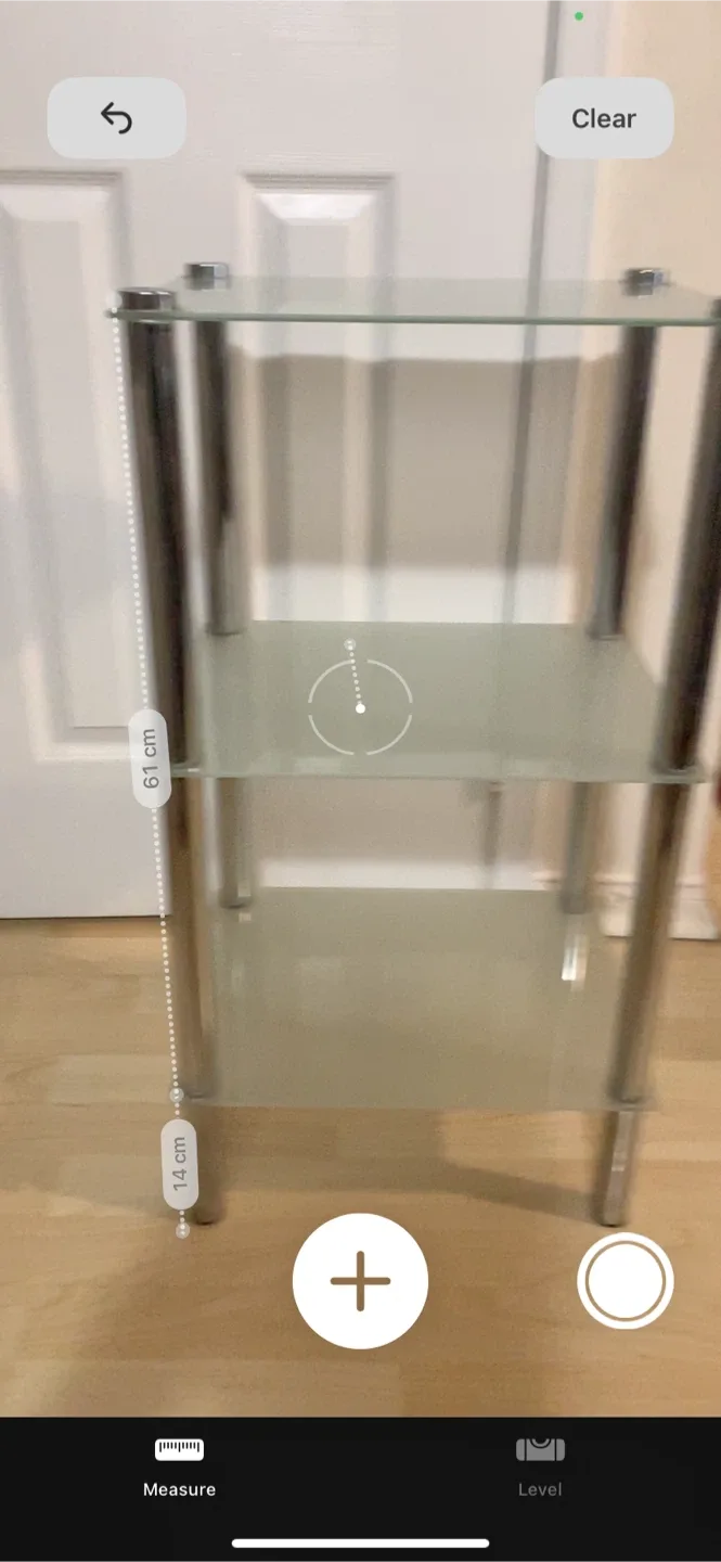 Glass and Chrome Shelf image indicator(2)