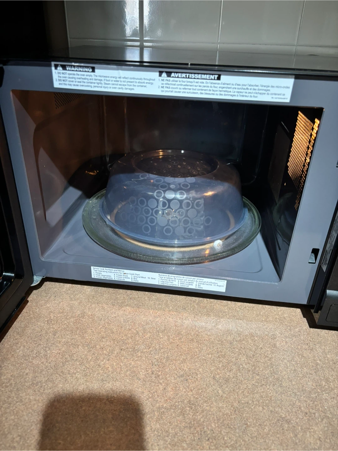 Panasonic Genius 1100W Microwave - photo 2