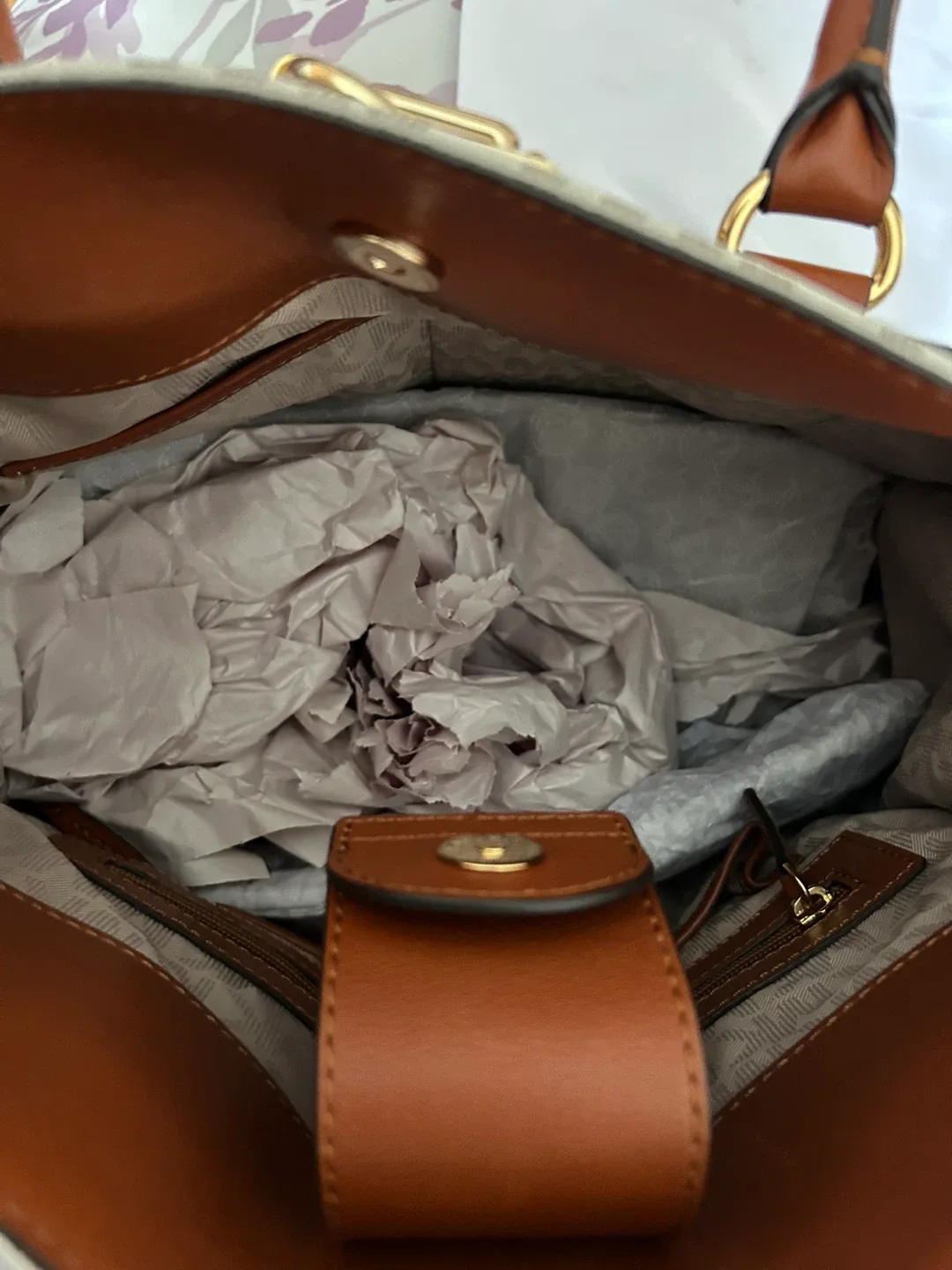 Michael Kors Hamilton Satchel 2014 - Large Signature Logo image indicator(2)