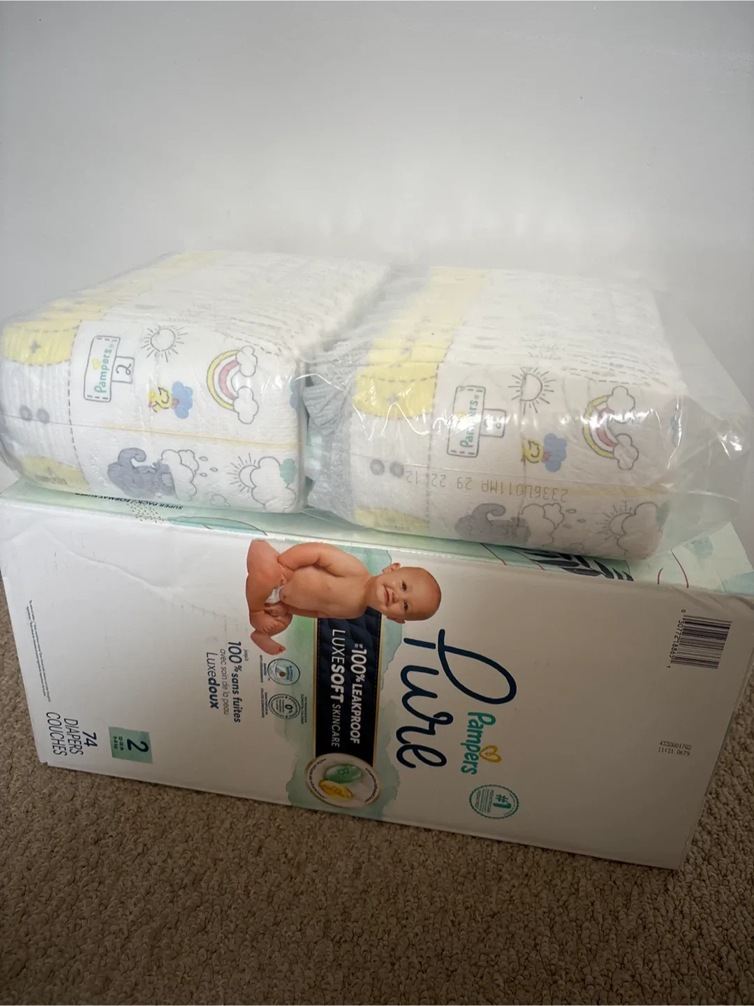 Pampers pure size 2 thumbnail