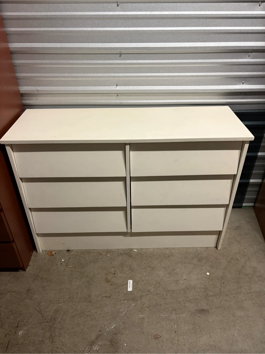 White 6-Drawer Dresser - photo 2