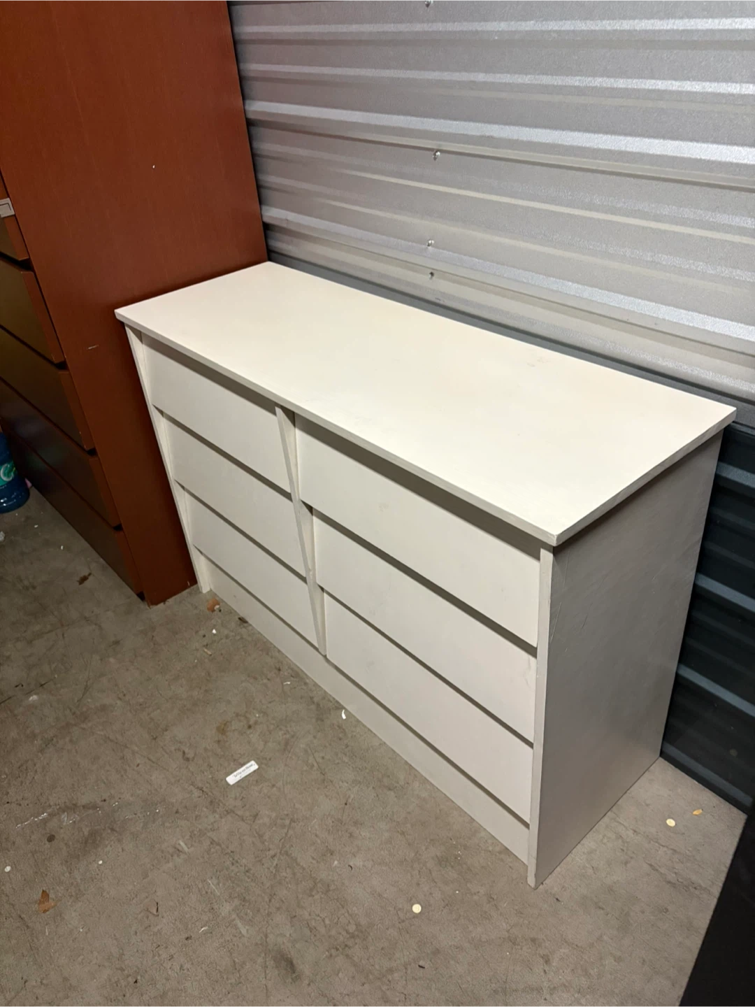 White 6-Drawer Dresser - photo 4