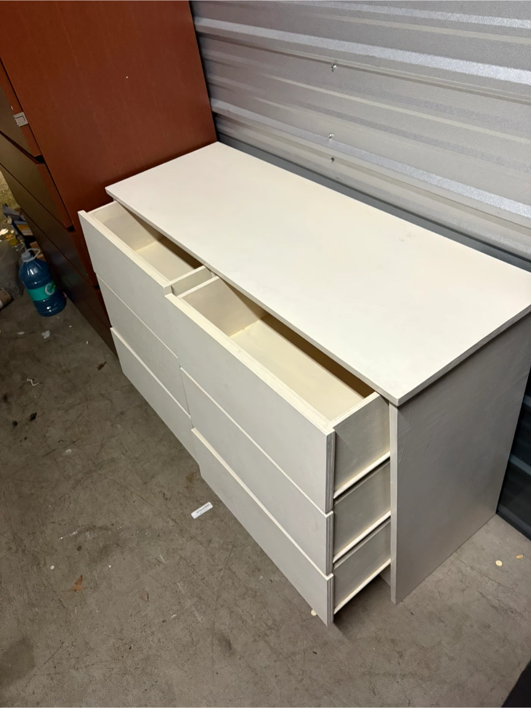 White 6-Drawer Dresser - photo 5