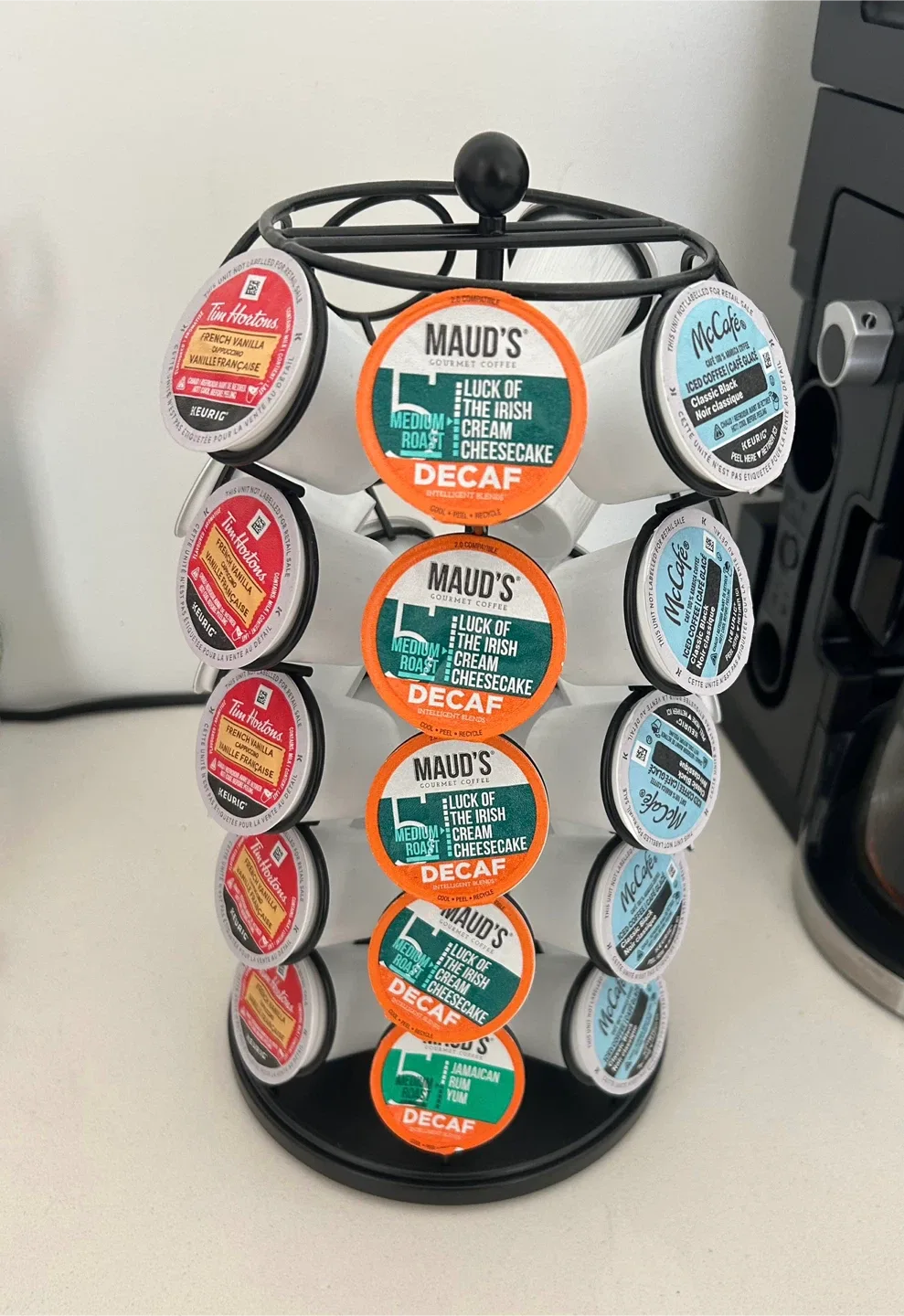 Coffee Pod Carousel Holder - Black image indicator(2)