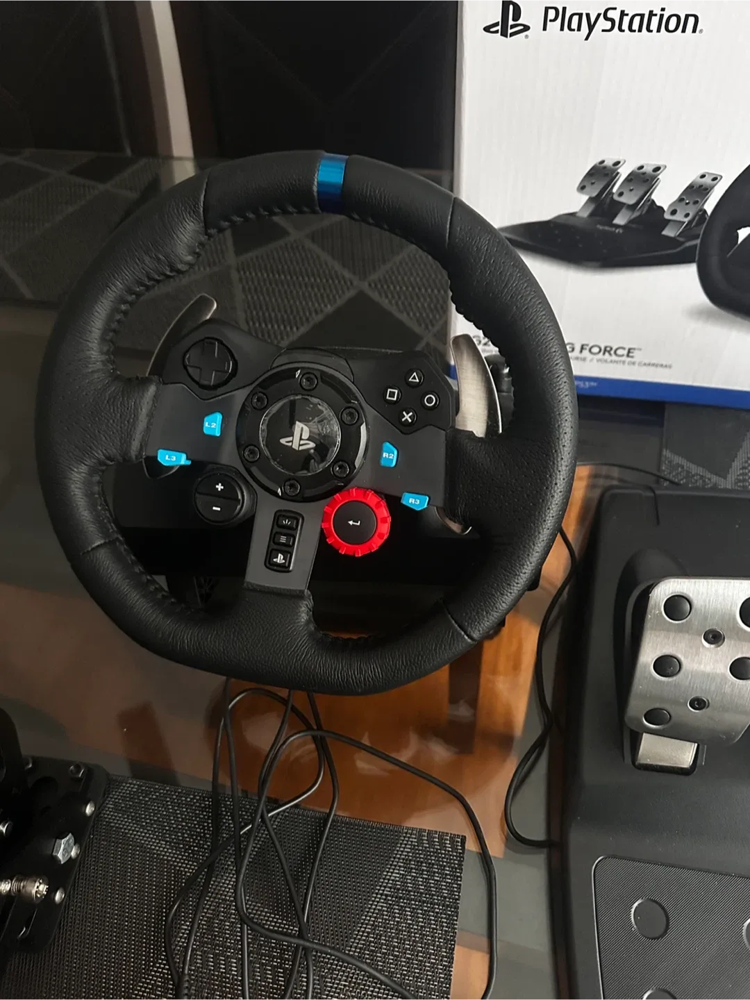 Logitech G29 Racing Wheel + Racing Max Speed Handbrake image indicator(2)
