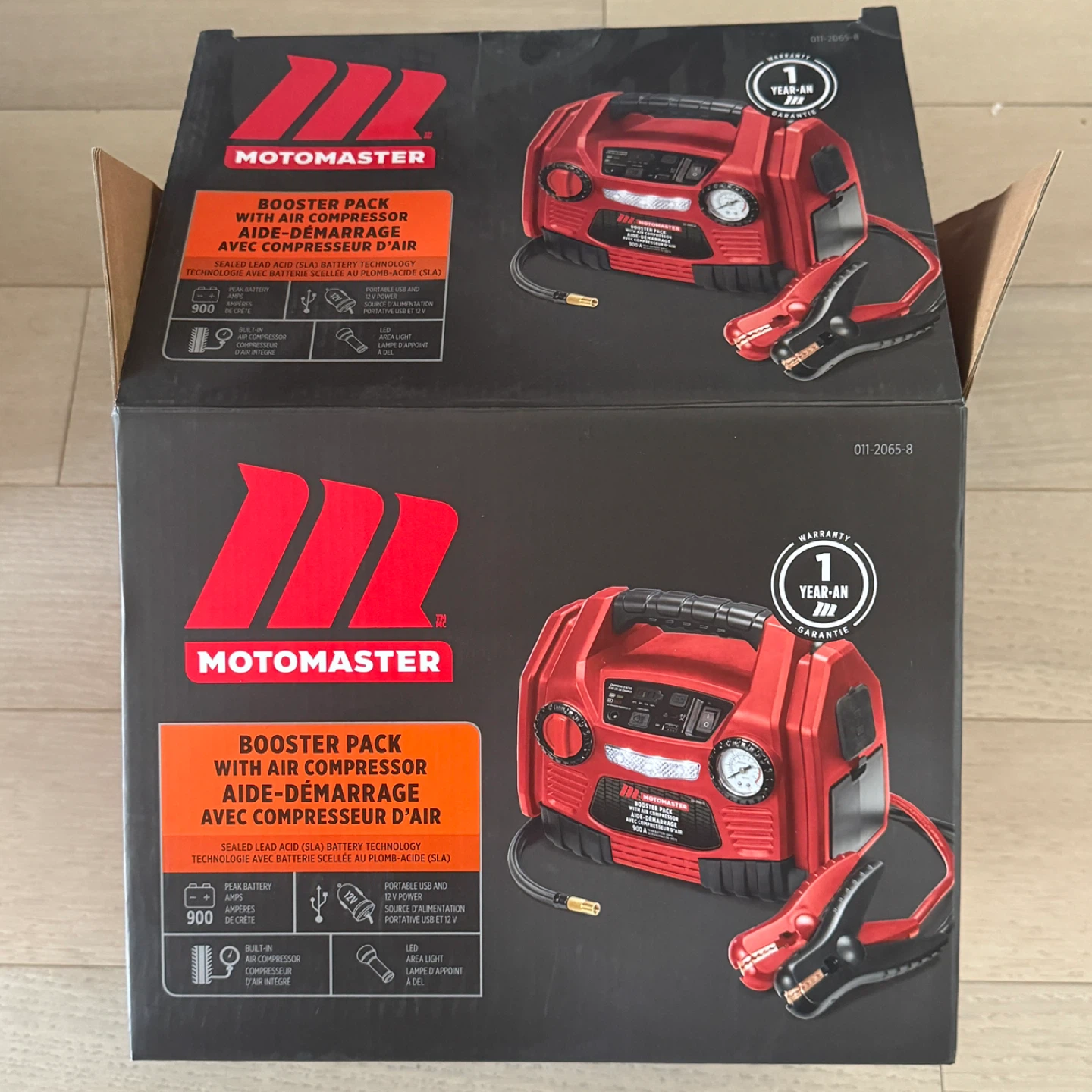 Motomaster Booster Pack w/ Air Compressor - photo 3