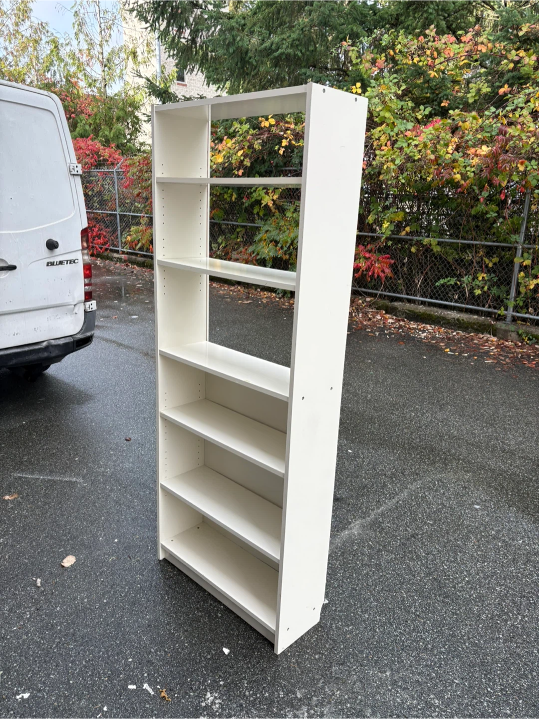 White Shelf Unit - Bookcase