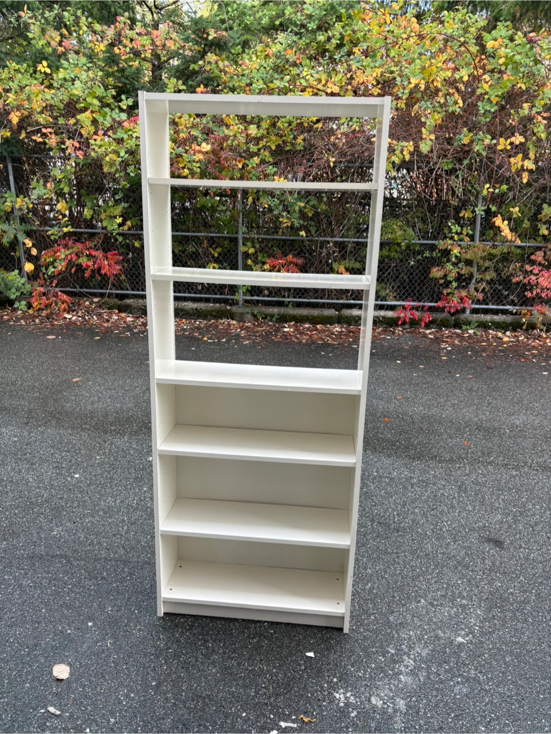 White Shelf Unit - Bookcase - photo 4