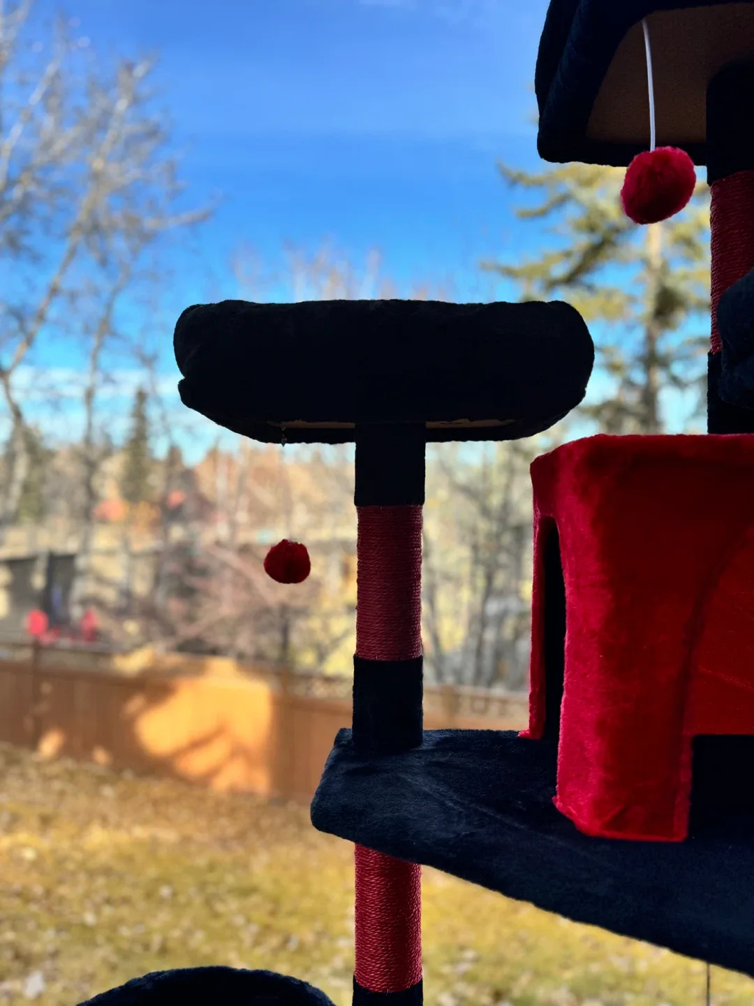 Globlazer F80-GT Cat Tree – 80” Tall, Super Sturdy & Stylish! image indicator(3)