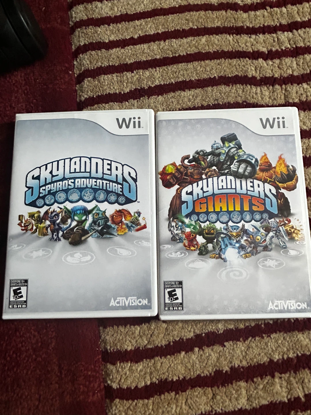 Skylanders Spyro's Adventure & Giants Wii Games