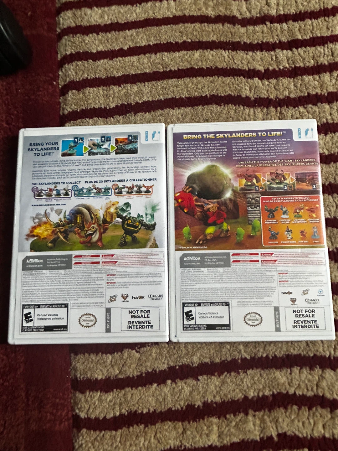 Skylanders Spyro's Adventure & Giants Wii Games - photo 2
