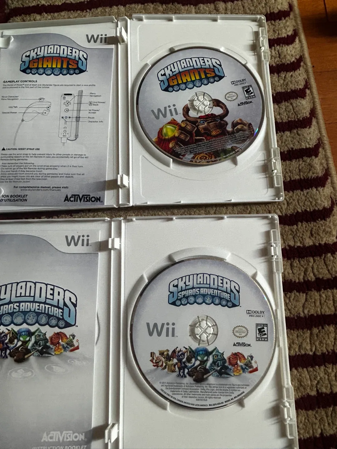 Skylanders Spyro's Adventure & Giants Wii Games image indicator(3)