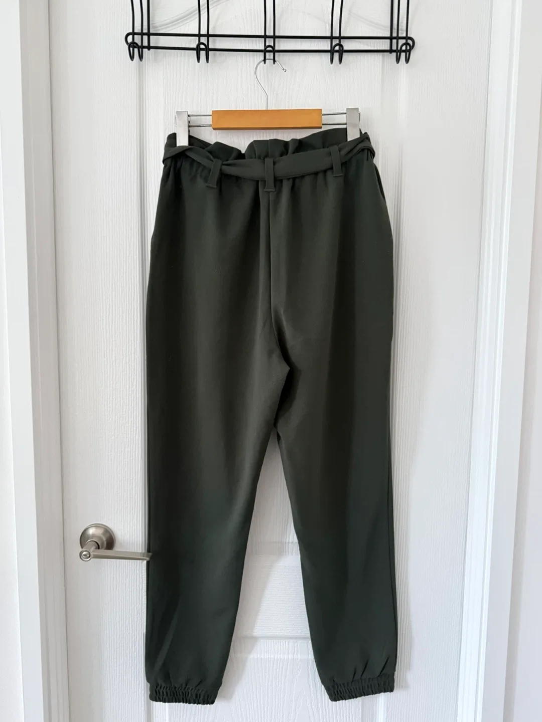 Dark Green Paperbag Pants 🥕 image indicator(3)