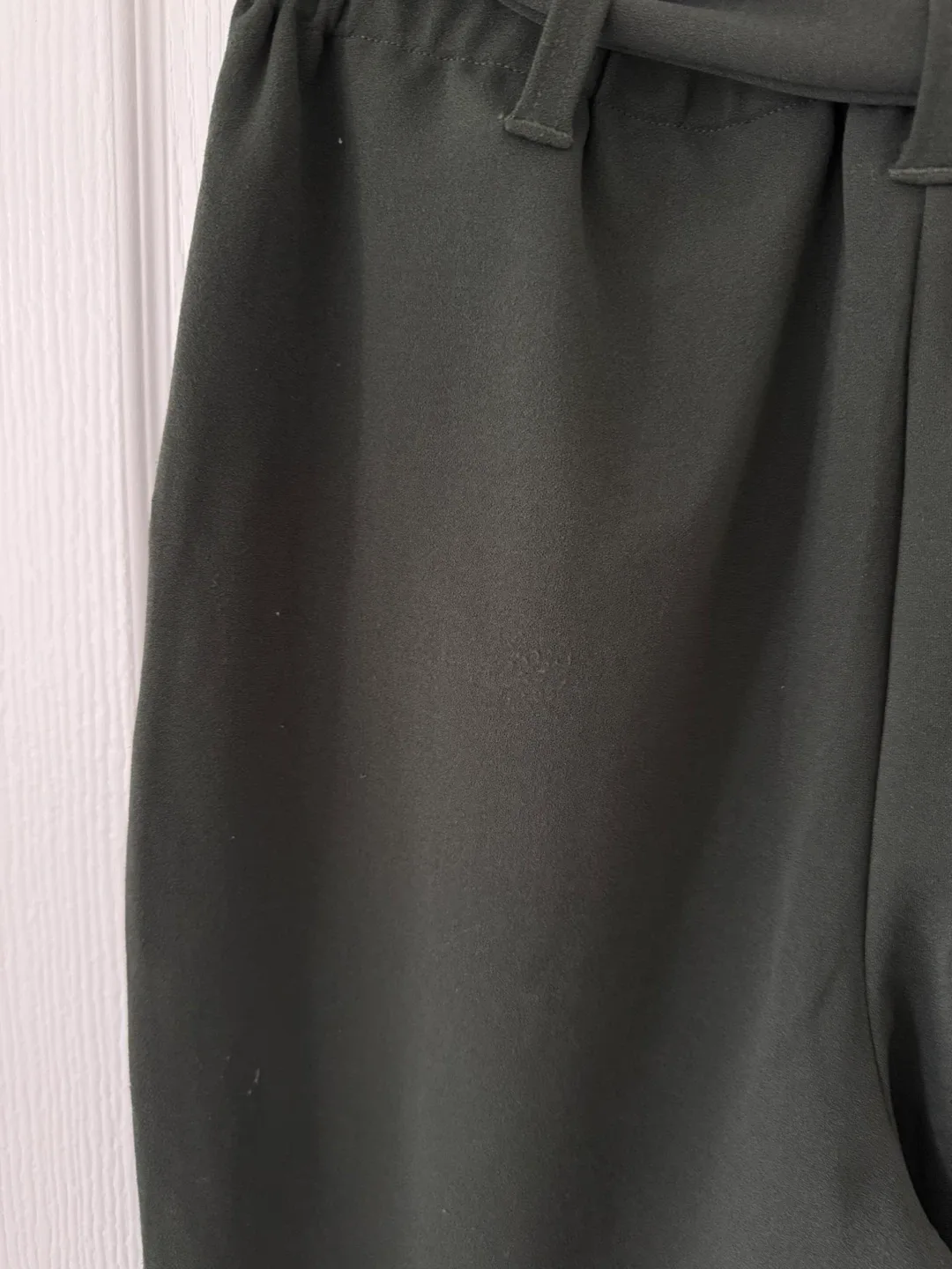 Dark Green Paperbag Pants 🥕 image indicator(5)