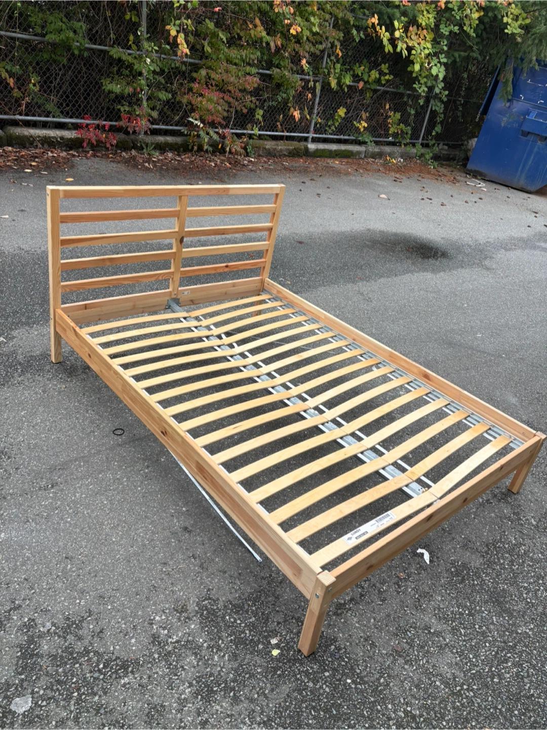 IKEA Neiden double/ full Bed Frame - photo 4