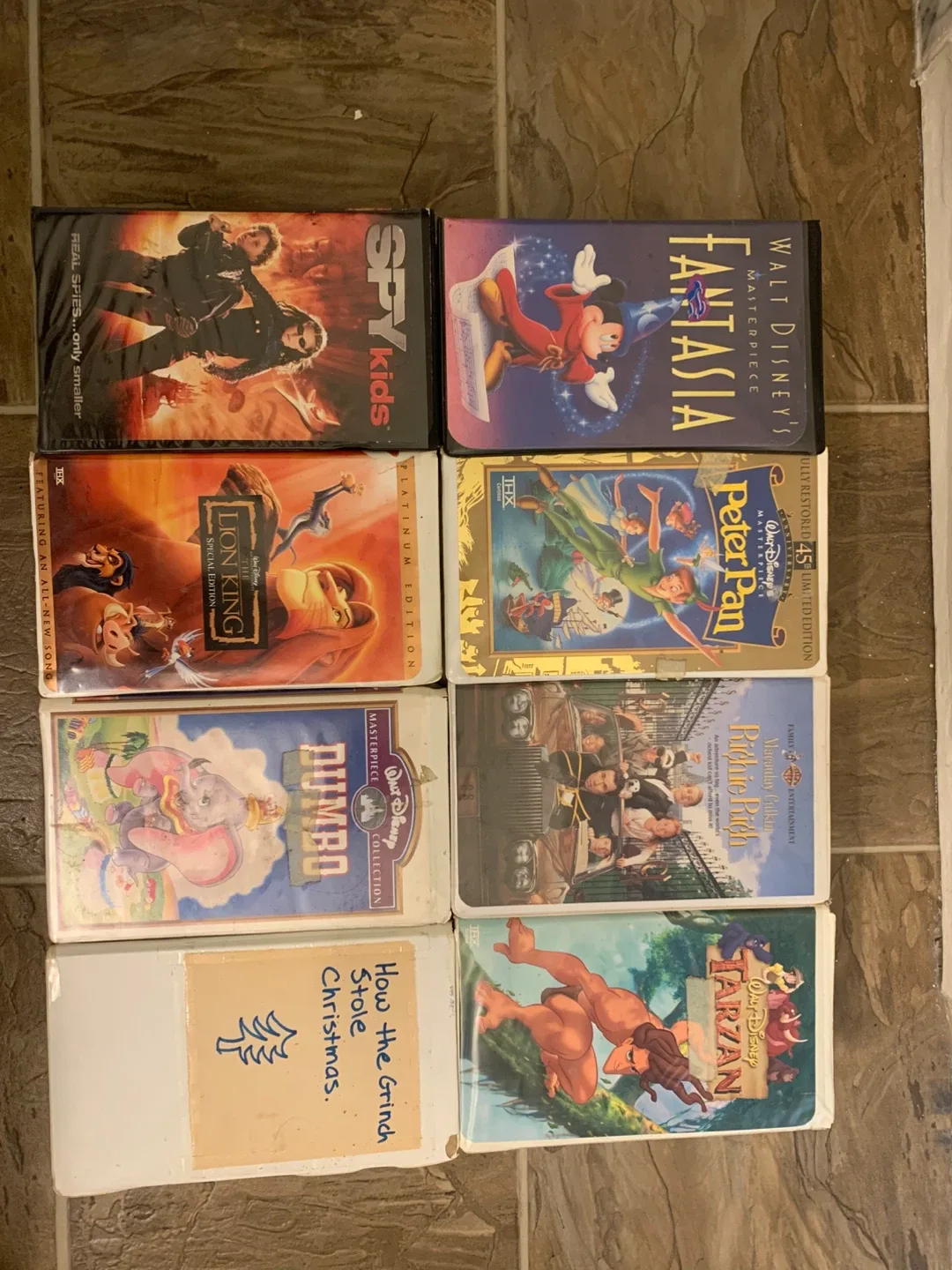 Disney VHS Tape Collection image indicator(3)