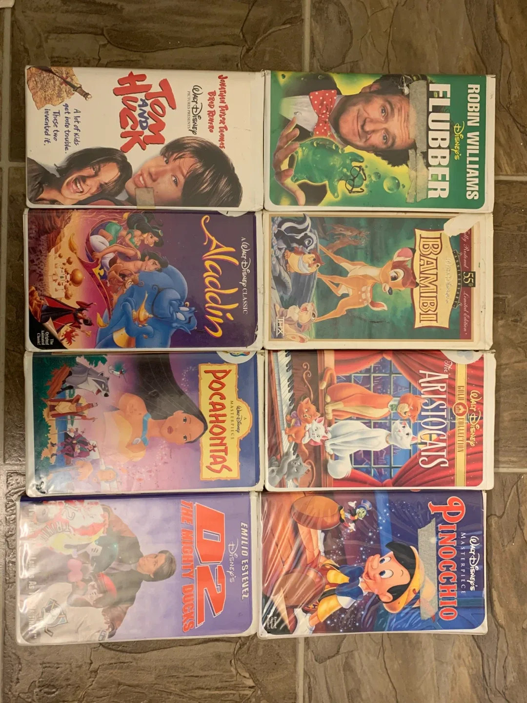 Disney VHS Tape Collection image indicator(5)