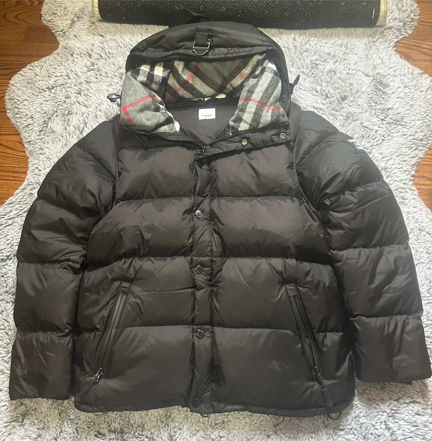 Burberry Black Puffer Jacket