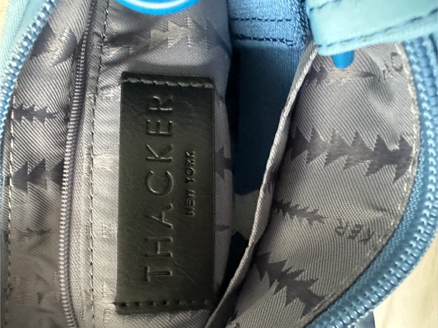 Thacker New York Blue Handbag image indicator(2)