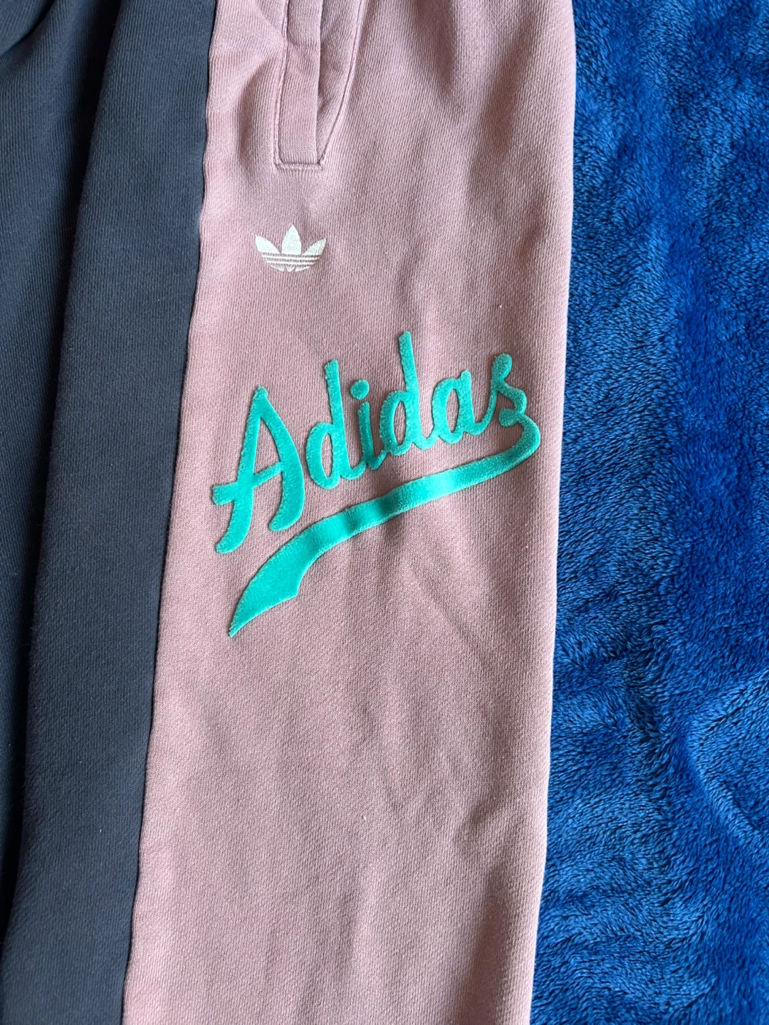 Adidas Colour Block Joggers - Size M - photo 3